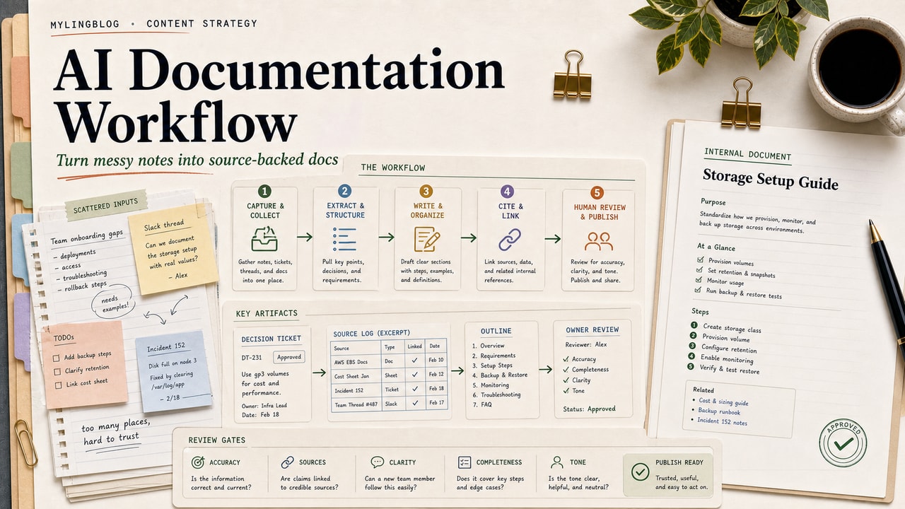 AI Documentation Workflow: Turn Real Work Into Docs